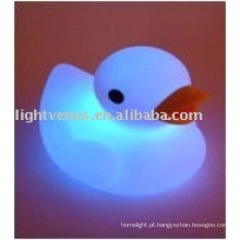 design bonito pato aminal noite luz